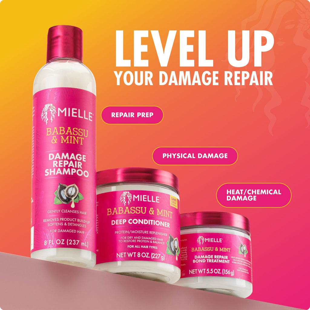 Babassu & Mint Damage Repair Shampoo